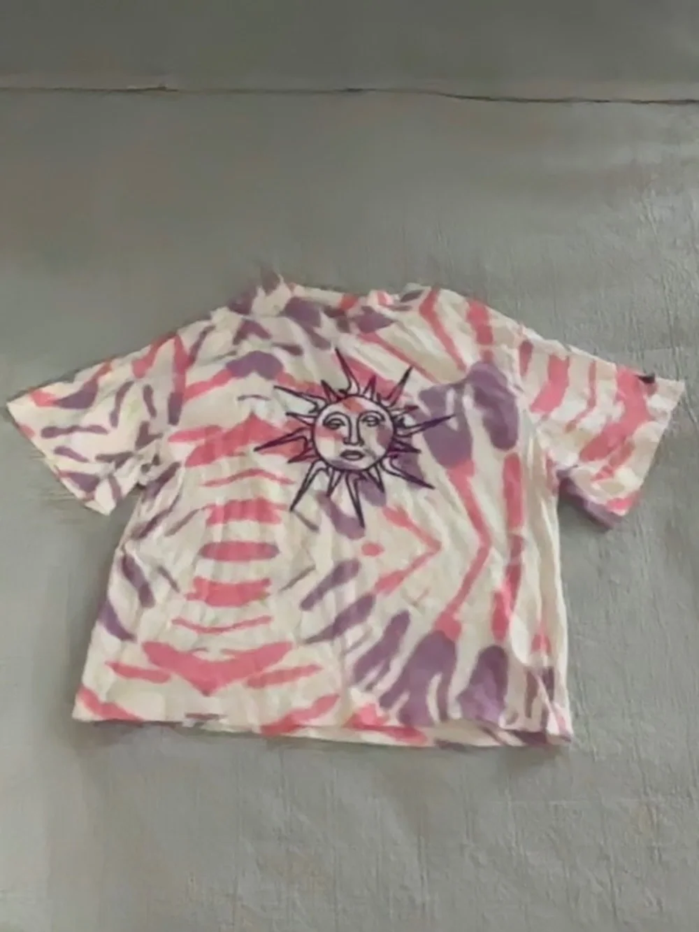 Pink and Purple Nike Tie dye
